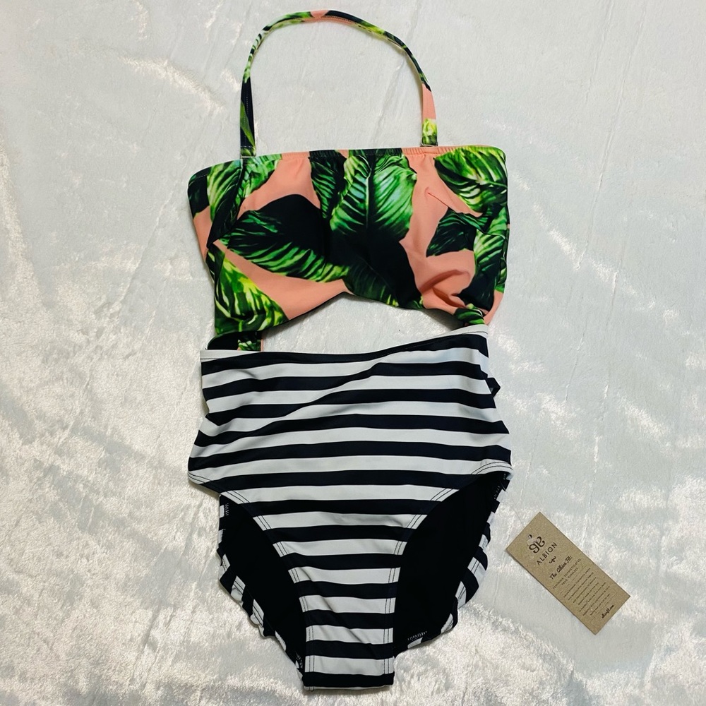 Albion Fit Island Hopper Cut Out One-Piece Suit